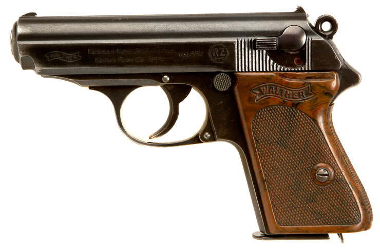 Deactivated Very Rare Early Production Nazi RZM Walther PPK - Axis ...