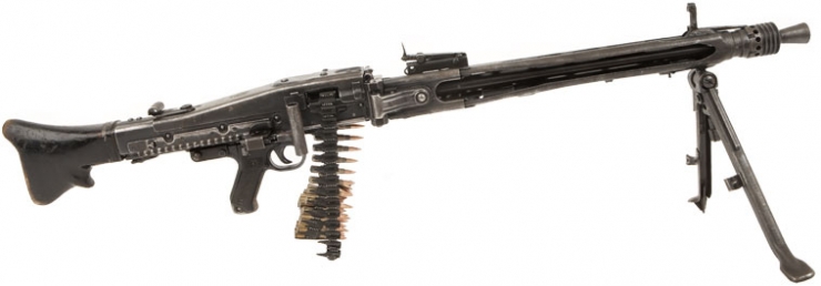 Deactivated Yugoslavian MG42/M53 with Belt and Rounds - Modern ...