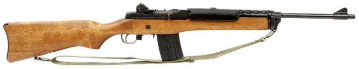 Deactivated Ruger Mini-14 Ranch Rifle with Wooden stock - Modern ...