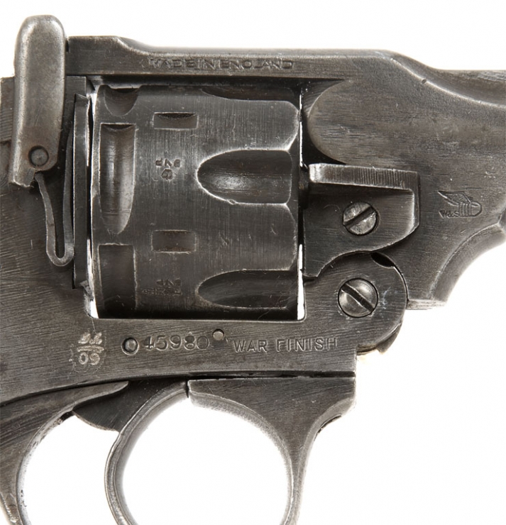 Deactivated WWII Webley MKIV War Finish 38 Revolver - Allied ...