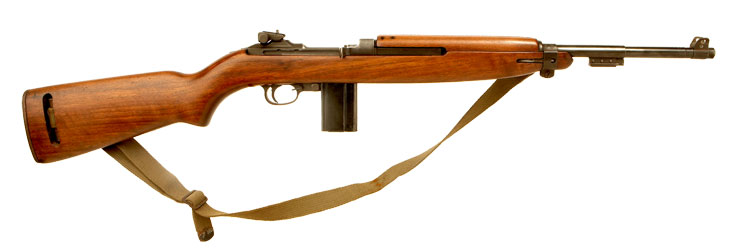 Rare WWII Saginaw Manufacrured M1 Carbine - Allied Deactivated Guns ...