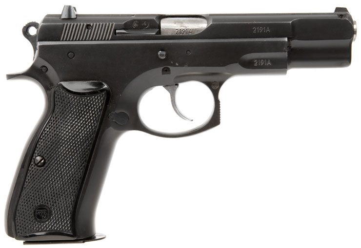 Deactivated CZ75B Automatic Pistol - Modern Deactivated Guns ...