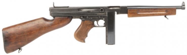 Deactivated WWII Thompson M1 Submachine gun - Allied Deactivated Guns ...